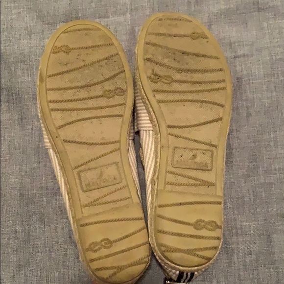 Nautica Rudder 2 Striped Women’s Espadrille Flats - Picture 2 of 4
